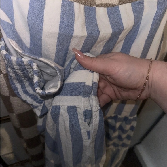 Universal Thread Blue and White Striped Casual dress size‎ xl - Picture 4 of 4